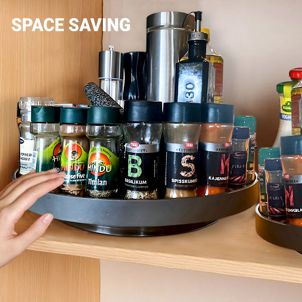 Spice rack and spices